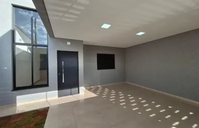 Residencial monreale casa térrea nova com 3 dormitórios e 2 vagas