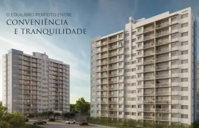 Vendo apartamento em condomínio no parque 10 de novembro, 2 e 3 quartos