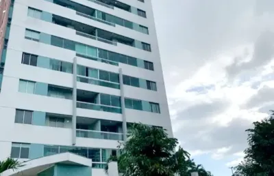 Cond. daytona park – 107m² - semi-mobiliado com 3 quartos sendo 1 suíte no parque 10.