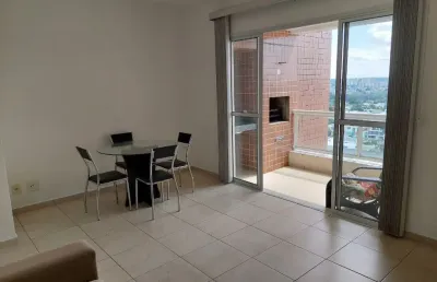 Condomínio mundi – mobiliado andar alto com 3 quartos sendo 1 suíte, varanda gourmet