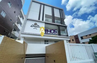 Apartamento com área externa em bancários, joão pessoa/pb