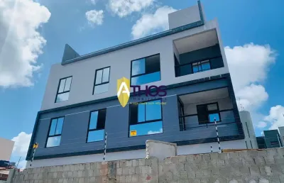Apartamento com área externa em jardim cidade universitária - bancários, joão pessoa/pb