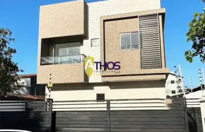 Apartamento com área externa em mangabeira, joão pessoa/pb