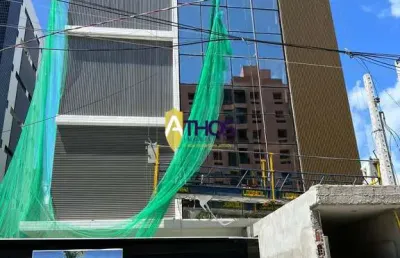 Apartamento com área externa em ponta de campina, cabedelo/pb