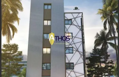 Flat com 1 quarto à venda na Rua Golfo de Salônica, 135, Intermares, Cabedelo