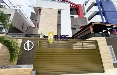 Apartamento com área externa em bancários, joão pessoa/pb