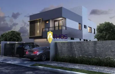 Apartamento com área externa em mangabeira, joão pessoa/pb