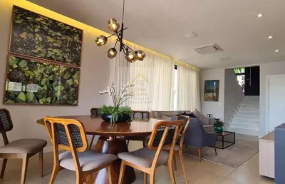 Casa de condomínio para venda em fazenda rodeio de 258.00m² com 3 quartos, 3 suites e 4 garagens