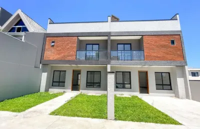Sobrado para venda em xaxim de 178.00m² com 2 quartos, 1 suite e 2 garagens