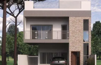 Sobrado para venda em umbará de 185.00m² com 3 quartos, 1 suite e 2 garagens