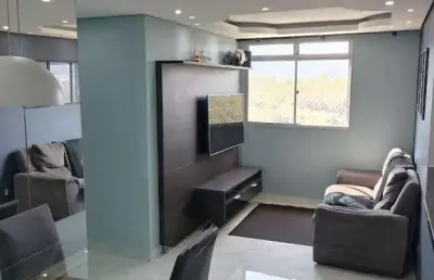 Apartamento para venda e aluguel em loteamento mogilar de 55.00m² com 2 quartos, 1 suite e 1 garagem