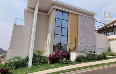 Sobrado para venda em reserva central parque de 307.00m² com 3 quartos, 3 suites e 4 garagens