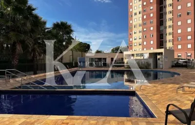 Apartamento para venda em bosque dos jacarandás de 77.00m² com 3 quartos, 1 suite e 2 garagens