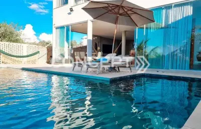 Casa de condomínio para venda em jardim alvorada de 263.00m² com 3 quartos, 1 suite e 2 garagens