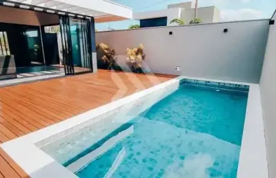Casa de condomínio para venda em jardim são domingos de 224.00m² com 2 quartos, 2 suites e 2 garagens