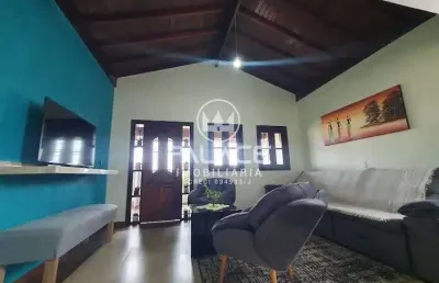Casa para venda em loteamento santa rosa de 125.00m² com 2 quartos, 1 suite e 2 garagens