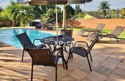 Chácara para venda em colinas do mosteiro de itaici de 386.00m² com 4 quartos, 2 suites e 4 garagens