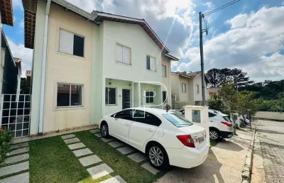 Casa de condomínio para venda em granja viana de 110.00m² com 3 quartos, 1 suite e 2 garagens