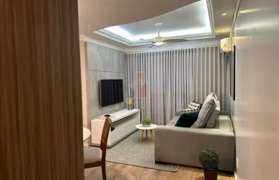 Apartamento para alugar em vila aviação de 75.00m² com 2 quartos, 1 suite e 2 garagens