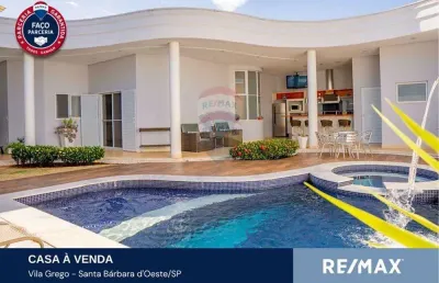 Casa para venda em vila brasil de 348.04m² com 4 quartos, 3 suites e 4 garagens