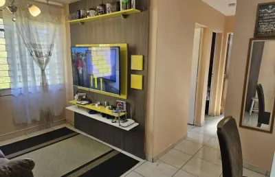 Apartamento para venda em cidade industrial de 44.00m² com 2 quartos e 1 garagem