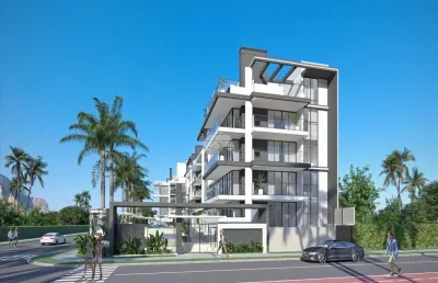 Apartamento para venda em matinhos de 112.00m² com 3 quartos, 1 suite e 2 garagens