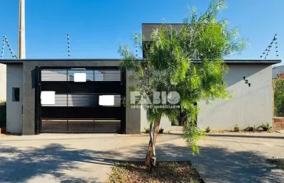 Casa para venda em residencial setsul ii de 83.00m² com 3 quartos, 1 suite e 2 garagens