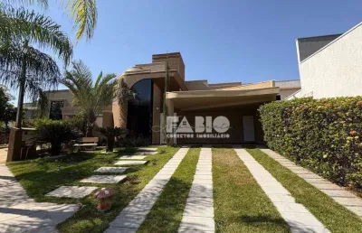 Casa de condomínio para venda em residencial gaivota i de 199.00m² com 3 quartos, 3 suites e 4 garagens