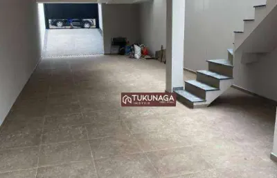Sobrado para venda em jardim santa mena de 170.00m² com 3 quartos, 3 suites e 6 garagens