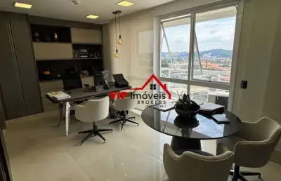 Sala comercial para venda em centro de 34.00m² com 1 garagem