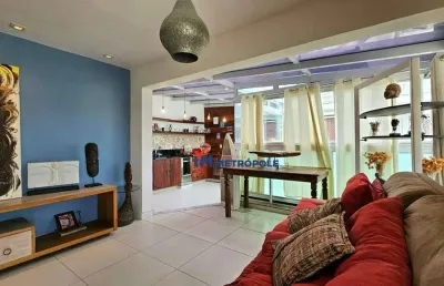 Cobertura para venda em barra da tijuca de 203.00m² com 3 quartos, 1 suite e 2 garagens