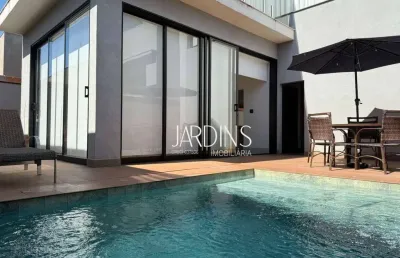 Casa de condomínio para venda em condomínio vivendas da mata de 247.00m² com 4 quartos, 3 suites e 4 garagens