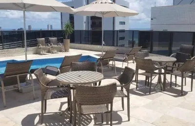 Apartamento para venda em boa viagem de 23.00m² com 1 quarto e 1 garagem
