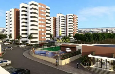 Apartamento para venda em candeias de 69.00m² com 3 quartos, 1 suite e 2 garagens