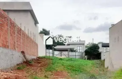 Terreno en condomínio para venda em bonfim paulista de 250.00m²