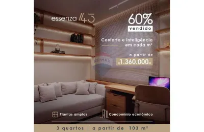 Cobertura para venda em serra de 168.58m² com 3 quartos, 1 suite e 2 garagens