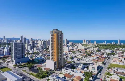 Apartamento para venda em porto belo de 80.00m² com 3 quartos, 1 suite e 1 garagem
