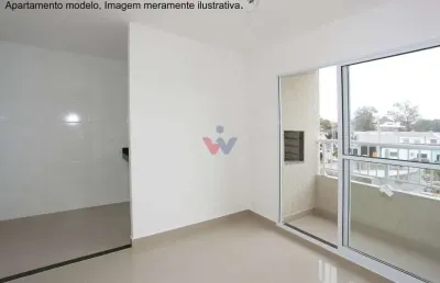 Apartamento para venda em novo mundo de 44.00m² com 2 quartos e 1 garagem