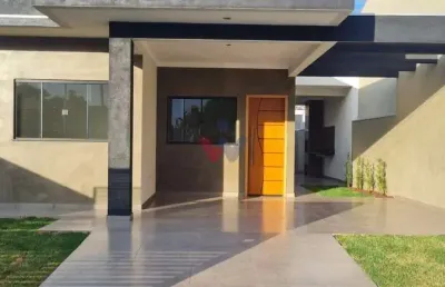 Casa para venda em parque residencial bom pastor de 88.00m² com 3 quartos, 1 suite e 3 garagens