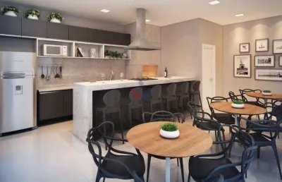 Apartamento para venda em cidade industrial de 44.00m² com 1 quarto e 1 garagem