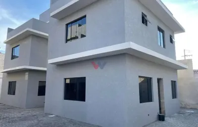 Sobrado para venda em tarumã de 91.00m² com 3 quartos, 1 suite e 2 garagens