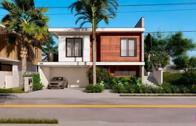 Casa de condomínio para venda em condomínio residencial mont’ alcino de 267.17m² com 4 quartos, 4 suites e 4 garagens
