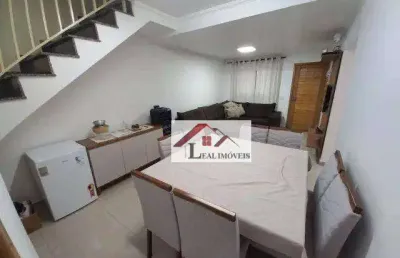 Sobrado para venda em parque oratório de 100.00m² com 3 quartos, 1 suite e 2 garagens