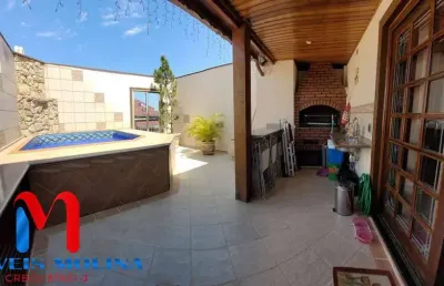 Cobertura para venda em santa paula de 150.00m² com 3 quartos, 1 suite e 2 garagens