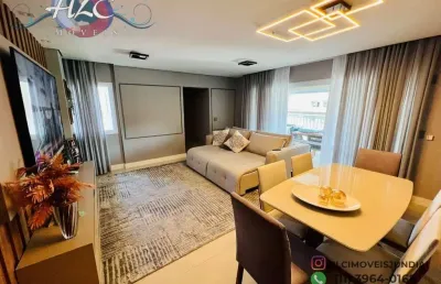 Apartamento para venda em vila lacerda de 110.00m² com 3 quartos, 1 suite e 2 garagens
