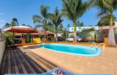 Chácara para venda em caxambu de 290.00m² com 3 quartos, 1 suite e 8 garagens