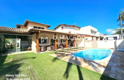 Casa para venda em condominio lagoinha de 435.00m² com 6 quartos, 6 suites e 3 garagens