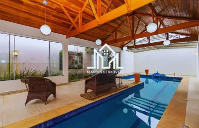Casa de condomínio para venda em santa felicidade de 402.00m² com 5 quartos, 4 suites e 4 garagens