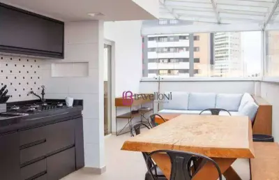 Cobertura para venda em alto da lapa de 170.00m² com 3 quartos, 1 suite e 2 garagens