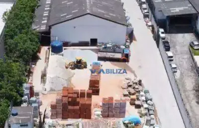 Galpão / depósito / armazém para venda em jardim bela vista de 5600.00m² com 5 garagens